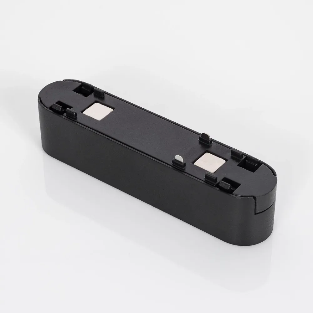 Projecteur linéaire LED sur rail magnétique 25mm ultra-fin 6W 48V noir 120mm