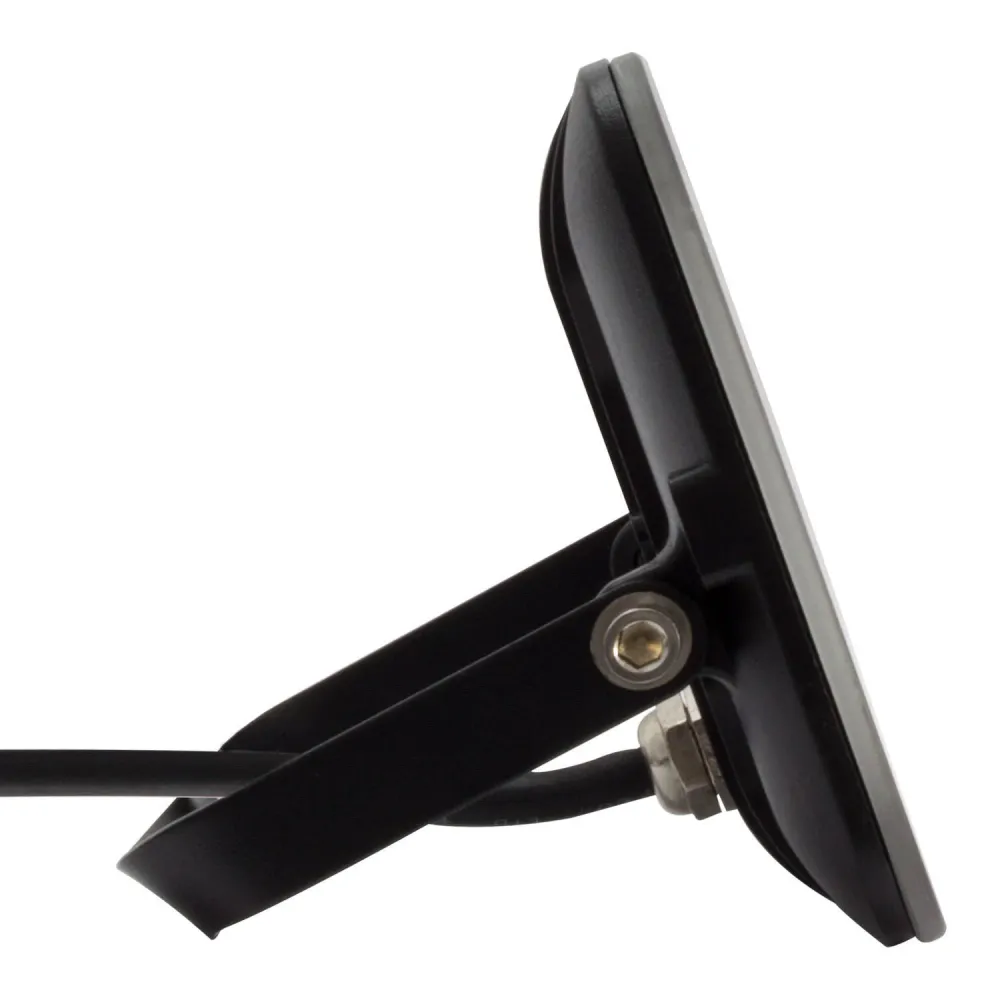 Projecteur pratique à LED Crystal 120lm/W étanche IP65, puissance 20W, couleur noire