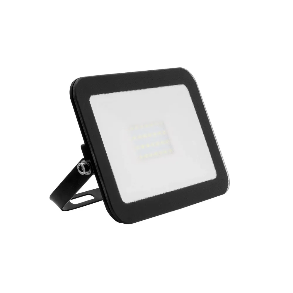 Projecteur pratique à LED Crystal 120lm/W étanche IP65, puissance 20W, couleur noire