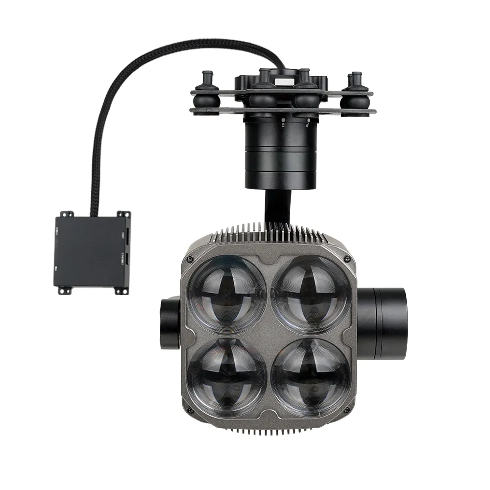 ViewPro L4 Pro - Projecteur éroporté à inclinaison panoramique à 3 axes, distance d'éclairage de 150 m, pour drone multi-r...