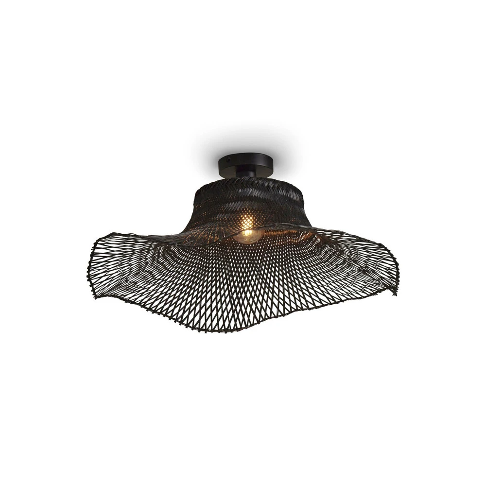 Certifié CE GOOD & MOJO Ibiza plafonnier Ø 65cm noir
