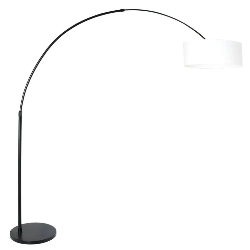 Design Moderne Lampe De Sol Noir Et Blanc | Mila