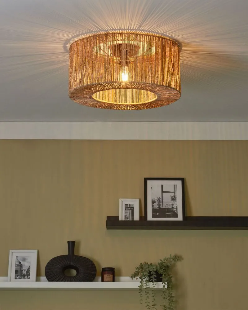 Jute Ceiling Lamp Naturel SEWA
