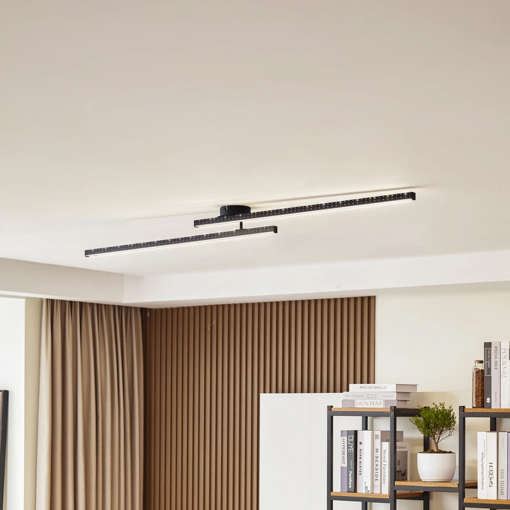 Lindby Aurendor plafonnier LED 135 cm