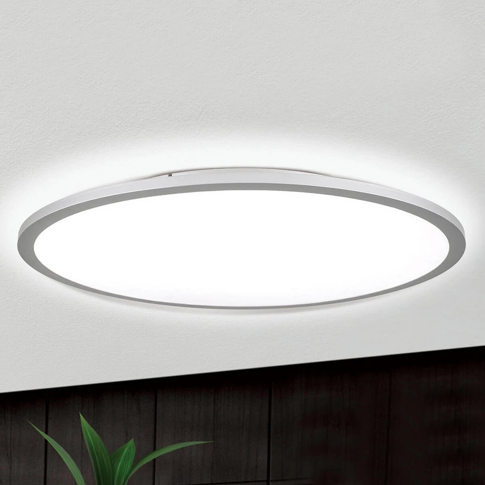 Plafonnier LED Aria titane, dimmable - 60 cm pour Chambre d'Enfant