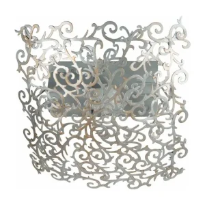 Projecteur Extérieur LYS PLUS - Plafonnier géométrique métal aluminium et doré