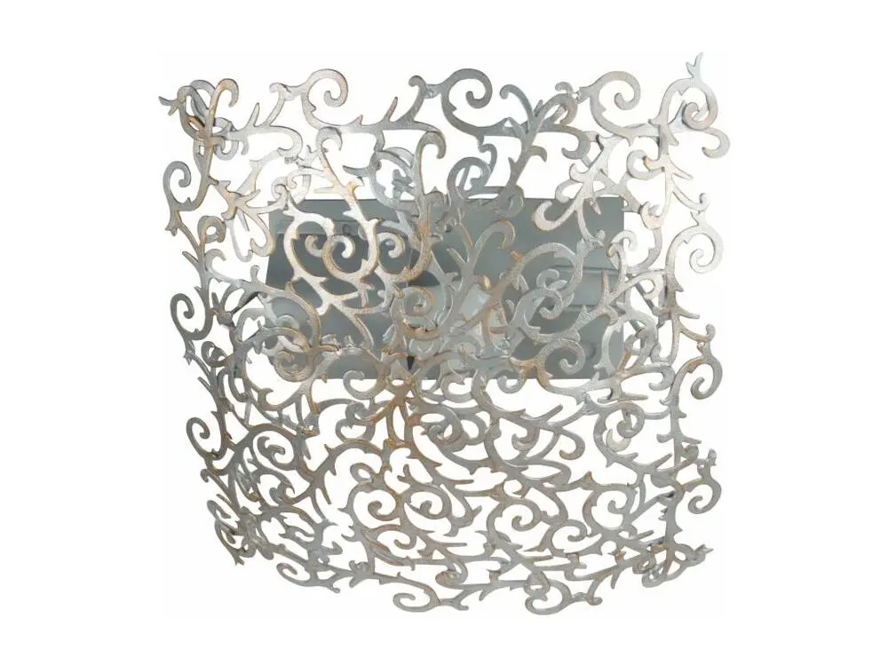 Projecteur Extérieur LYS PLUS - Plafonnier géométrique métal aluminium et doré