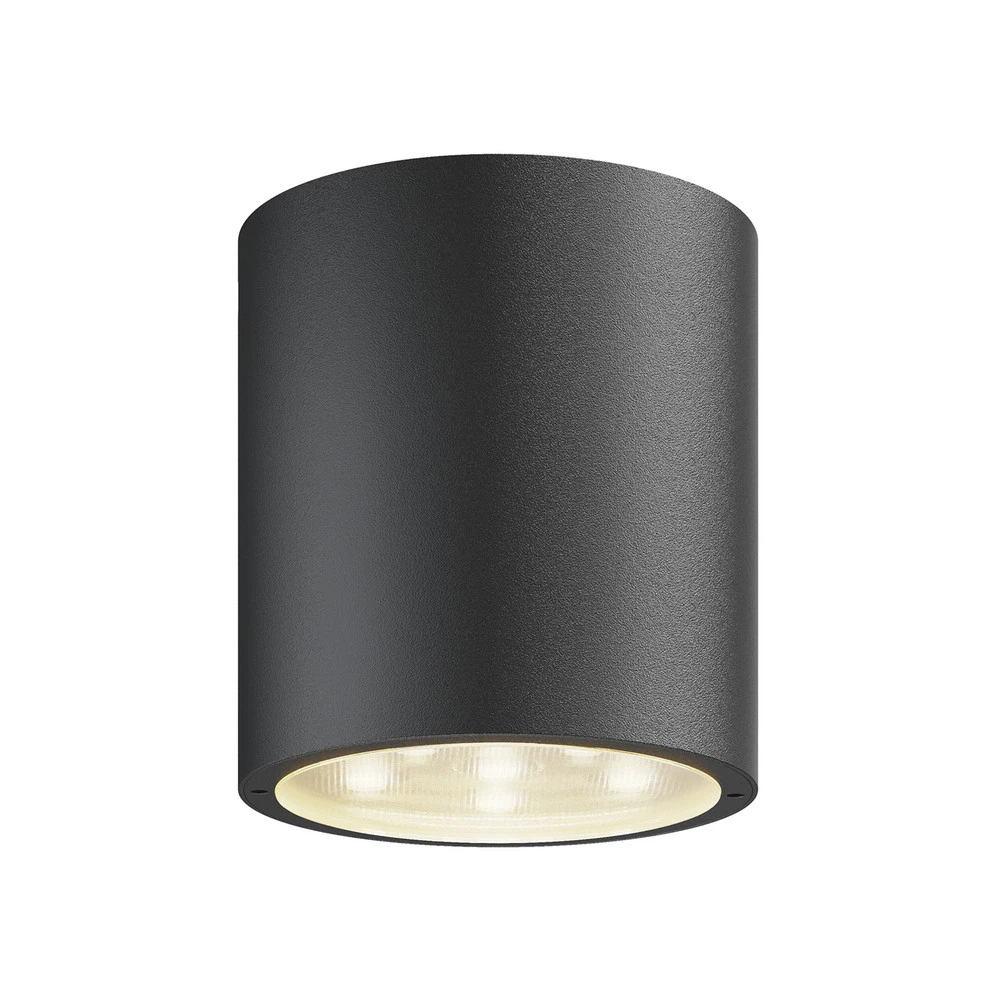 Projecteur à détection Spot de plafond LED Meret pour l'extérieur, IP54