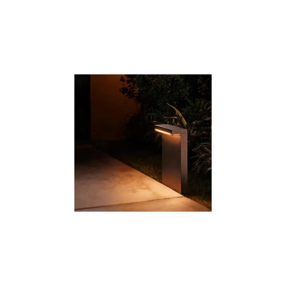 Balise extérieure RGBW LED 13,5W sur pied 40cm Nyro PHILIPS Hue