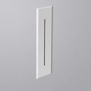 Balise LED Extérieure 3W Encastrable au Mur Rectangulaire Linéaire Wabi Blanche Blanc Neutre 4000K