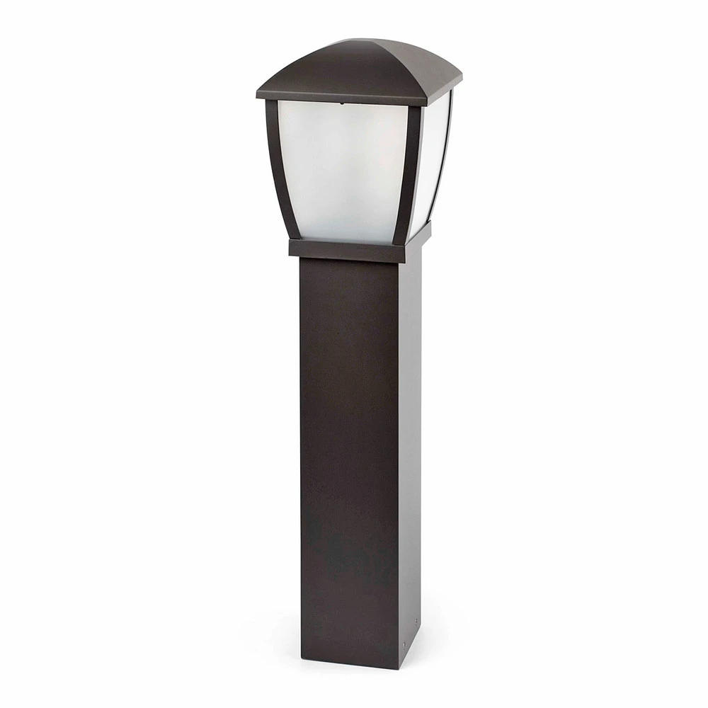 Borne lumineuse Wilma en aluminium