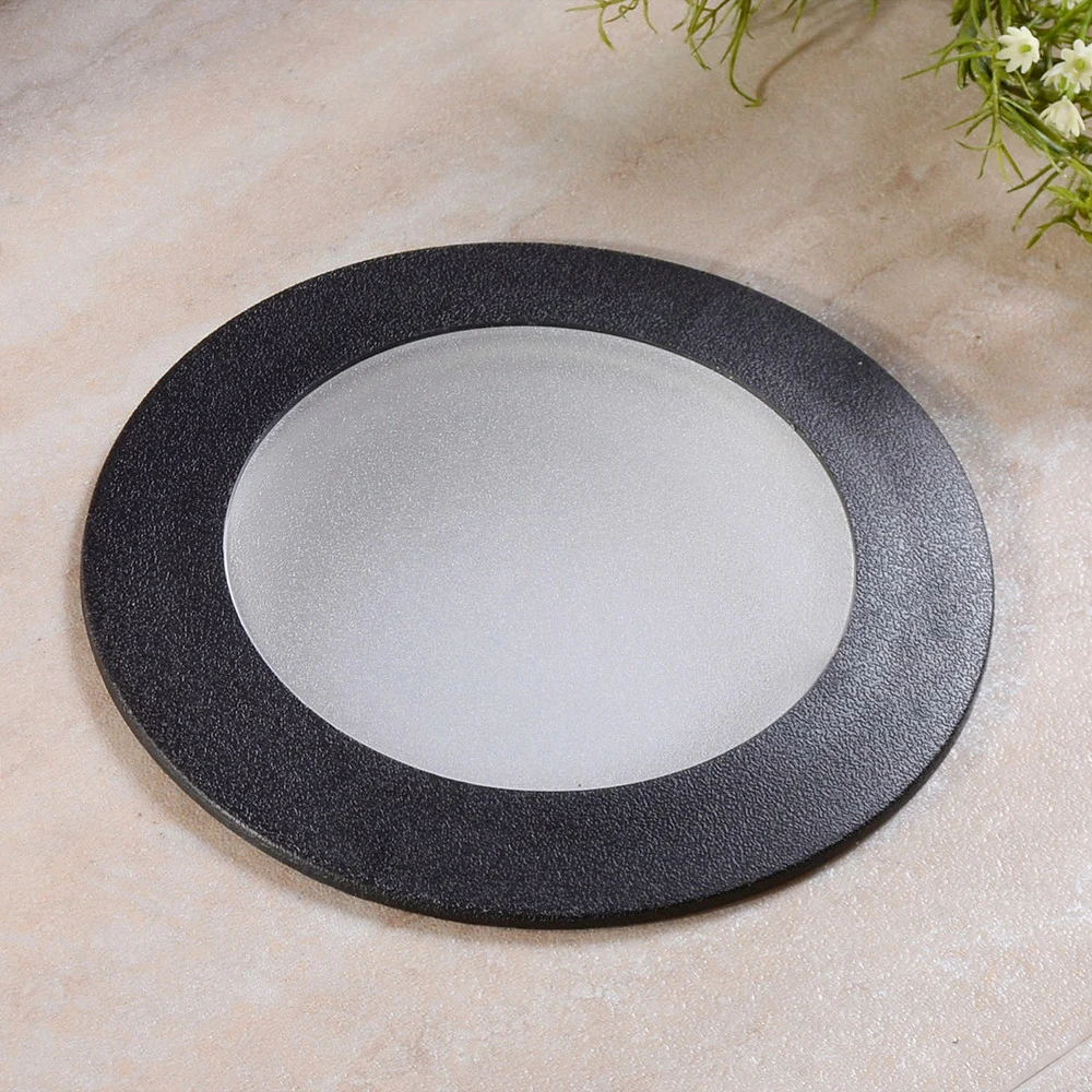 Lampe encastrable sol Ceci 160 ronde noire 10W CCT