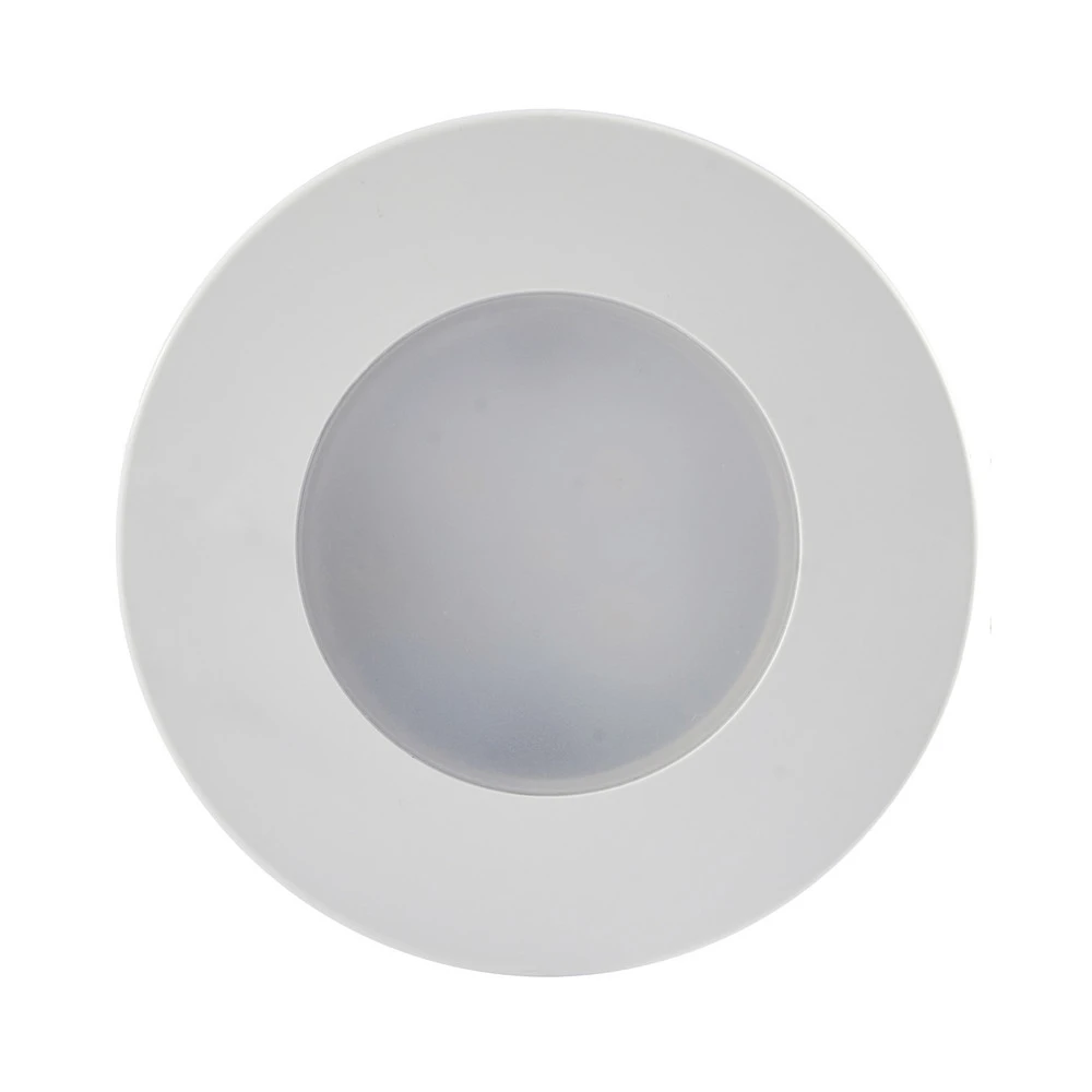 Lampe encastrée LED Holstein IP65 116° fixe blanc