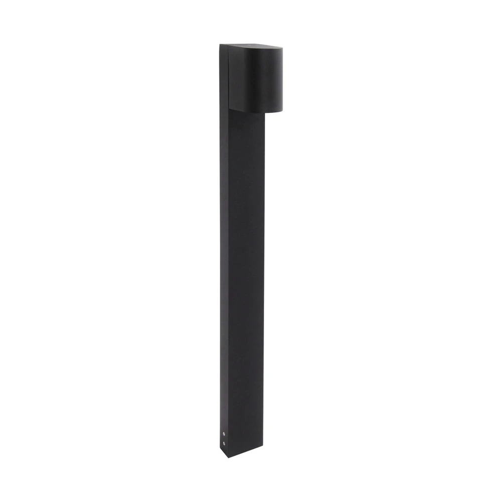 LEDS-C4 Borne lumineuse Bob Conventionnel, noir, hauteur 80 cm, aluminium