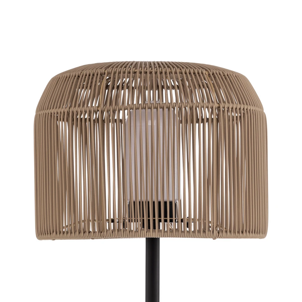 Lucande luminaire de terrasse Solvindor, kaki, plastique IP44