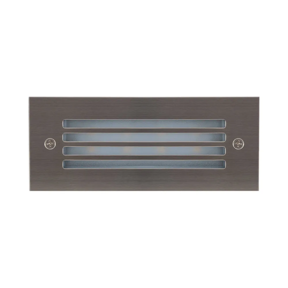 Luminaire encastrable LED extérieur 4W modèle Morgan pour installation murale