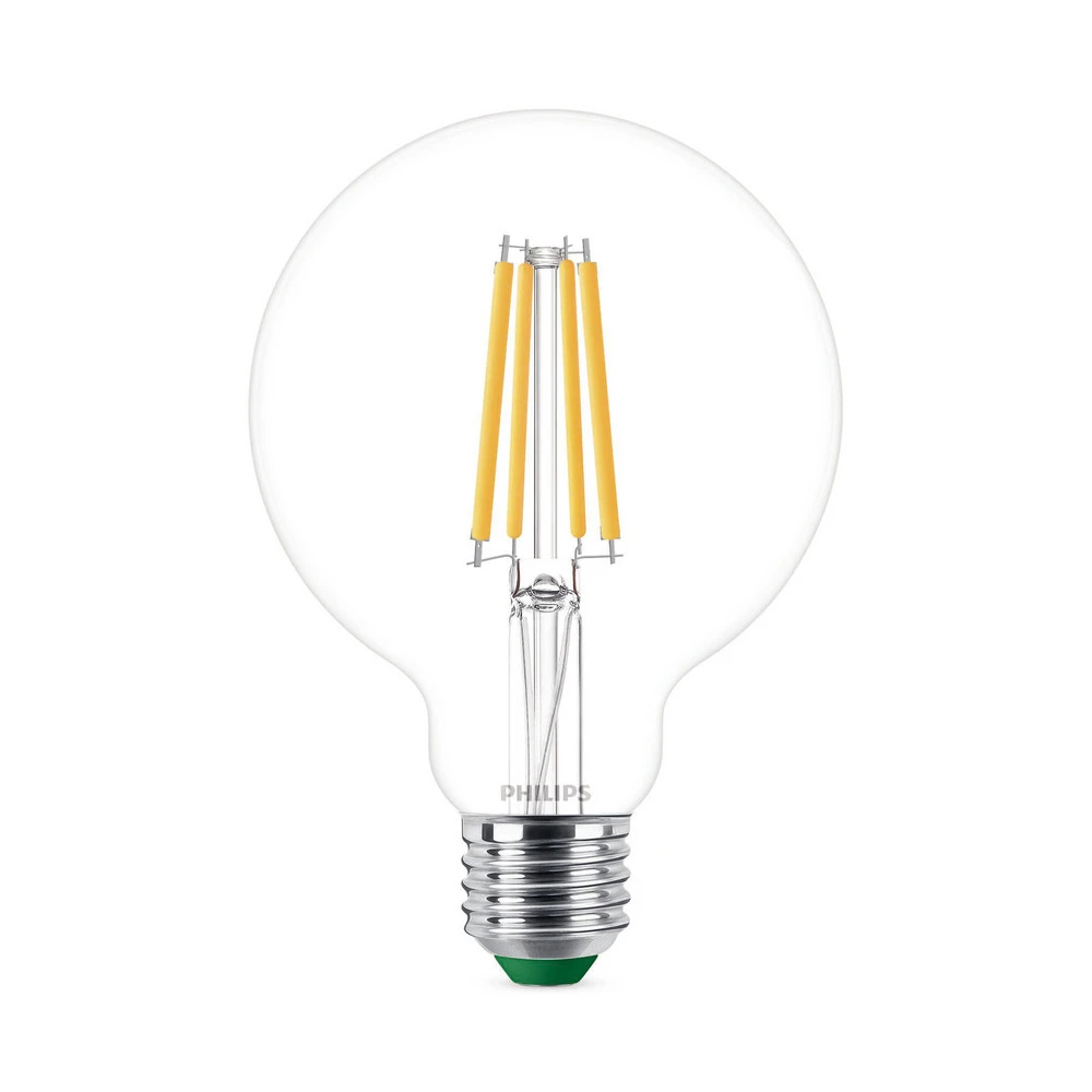 Philips E27 globe LED G95 4W 840lm 827 évidente