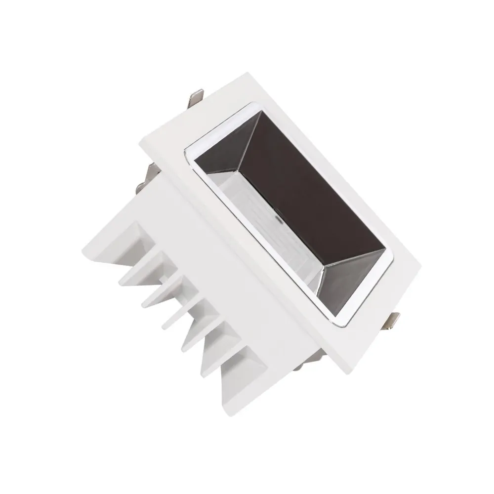 Projecteur encastré à LED 10W carré de haute qualité CRI90 LIFUD 100x100 mm