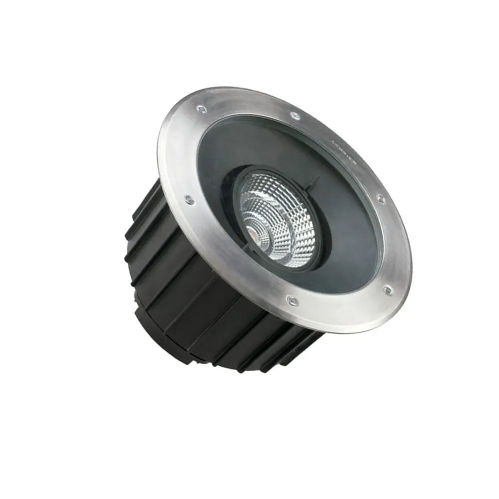 Projecteur LED encastrable extérieur rond 35W Gea COB LEDS-C4 modèle 55-9972-CA-CM