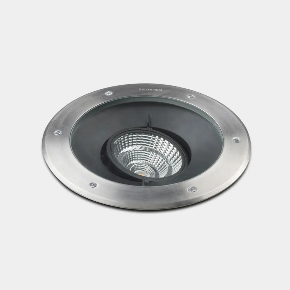 Projecteur LED encastrable extérieur rond 35W Gea COB LEDS-C4 modèle 55-9972-CA-CM