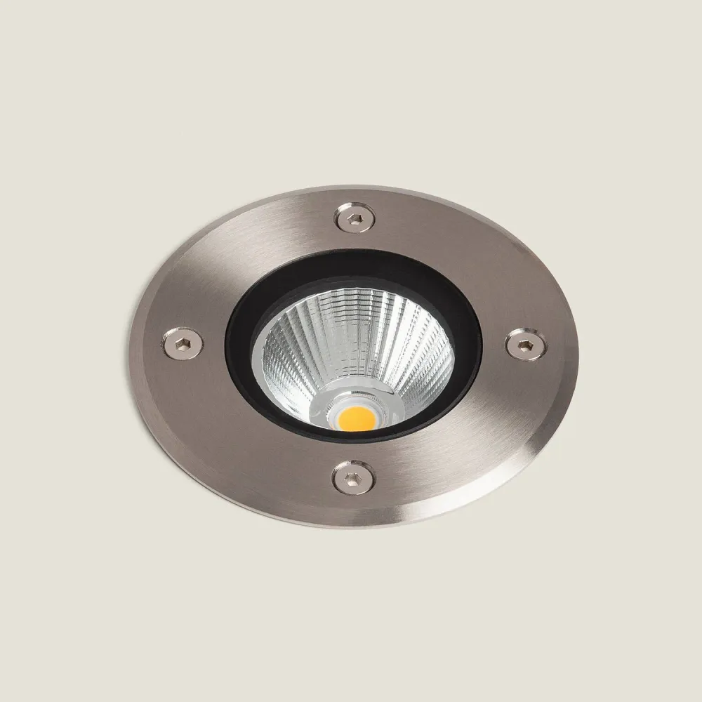 Projecteur LED 6W sol encastrable extérieur Scuba en acier inoxydable