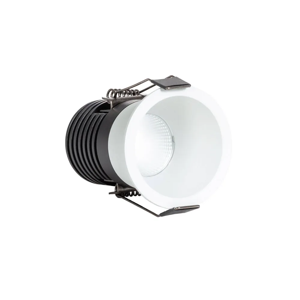 Réduit projecteur LED rond 7W encastrable coupe 55 mm