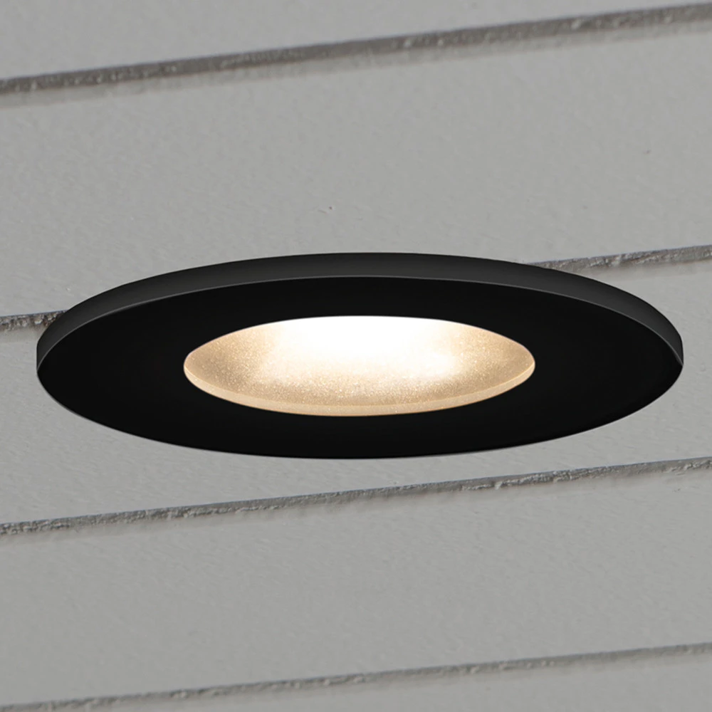 Spot encastré sol LED 7875, plafond ext. noir