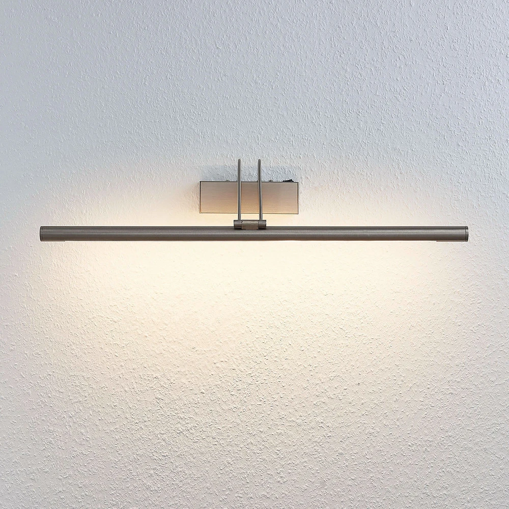 Applique encastrable Applique tableau LED Mailine interrupteur, nickel