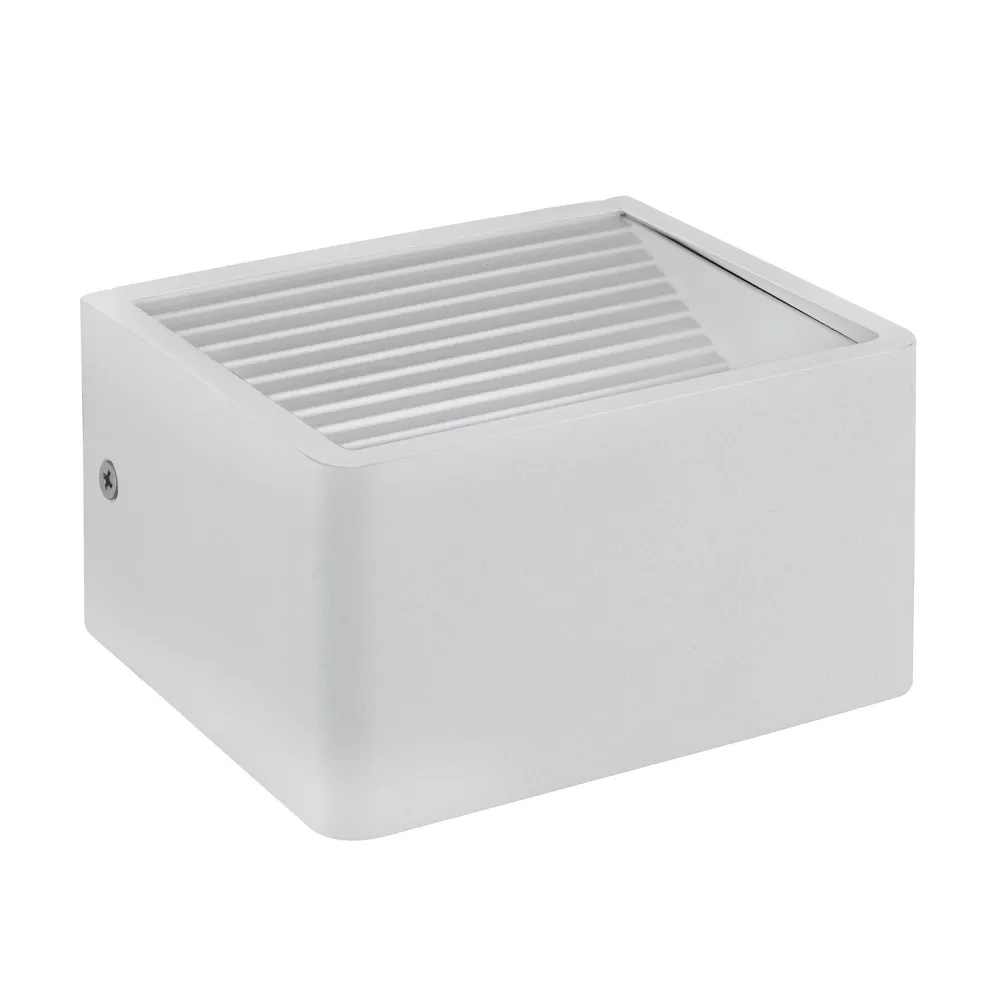 Applique extérieure métal blanc DONINNI 1 LED INT 1X6,2W Style moderne