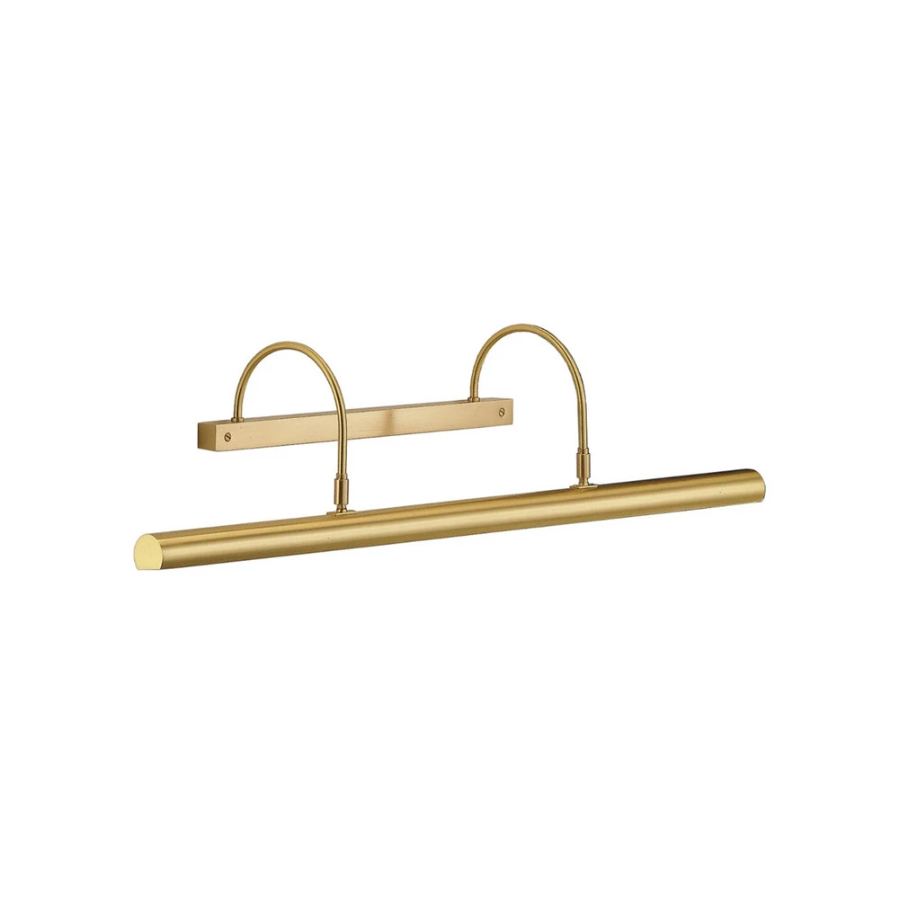 Longue applique pour tableau PICTURE cuivre étain pour salle de bain IP44