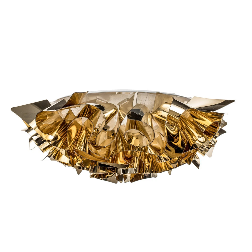 Slamp Veli Réduit plafonnier designer Ø 32 cm doré