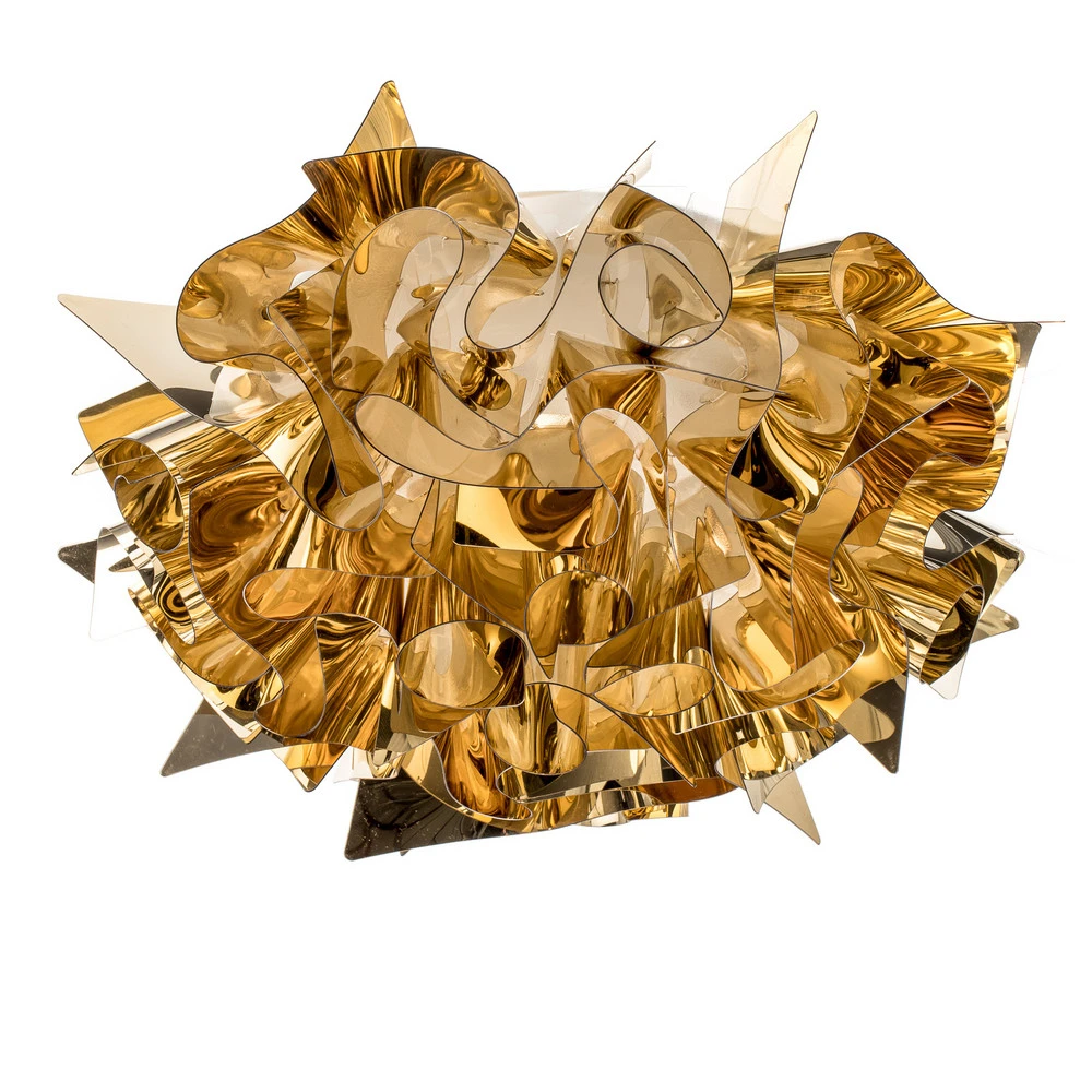 Slamp Veli Réduit plafonnier designer Ø 32 cm doré
