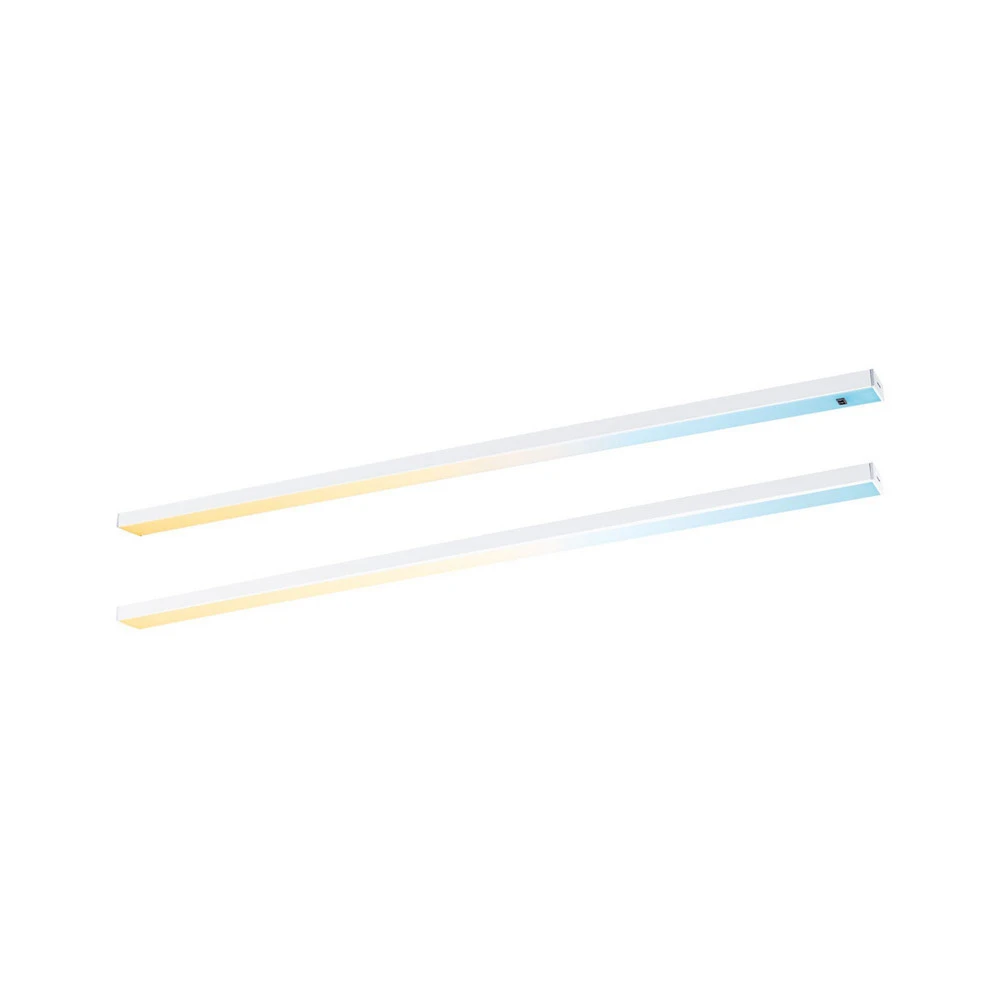 Paulmann lampe sous meuble Inline set de démarrage 2 pièces blanc 55 cm CCT pour miroir de salle de bain