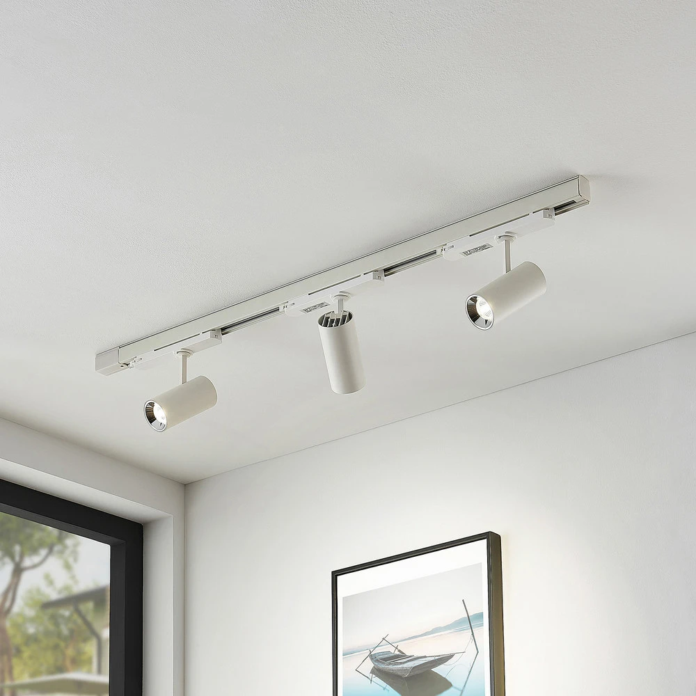 Arcchio Vedro Projecteur LED sur rail, 4.000 K 12,6 W pour plafonds suspendus