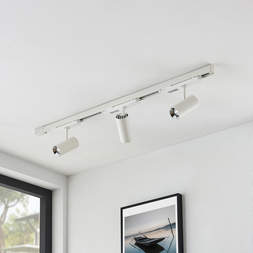 Arcchio Vedro Projecteur LED sur rail, 4.000 K 12,6 W pour plafonds suspendus