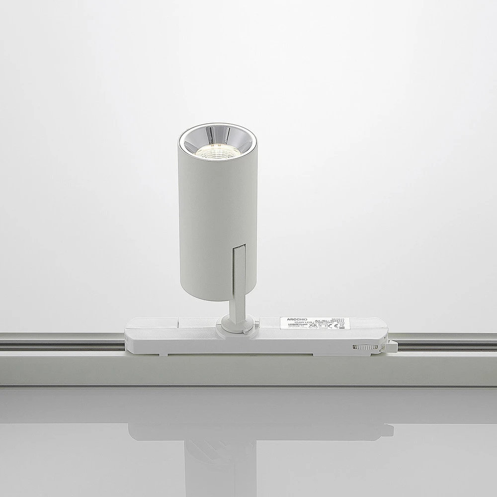 Arcchio Vedro Projecteur LED sur rail, 4.000 K 12,6 W pour plafonds suspendus