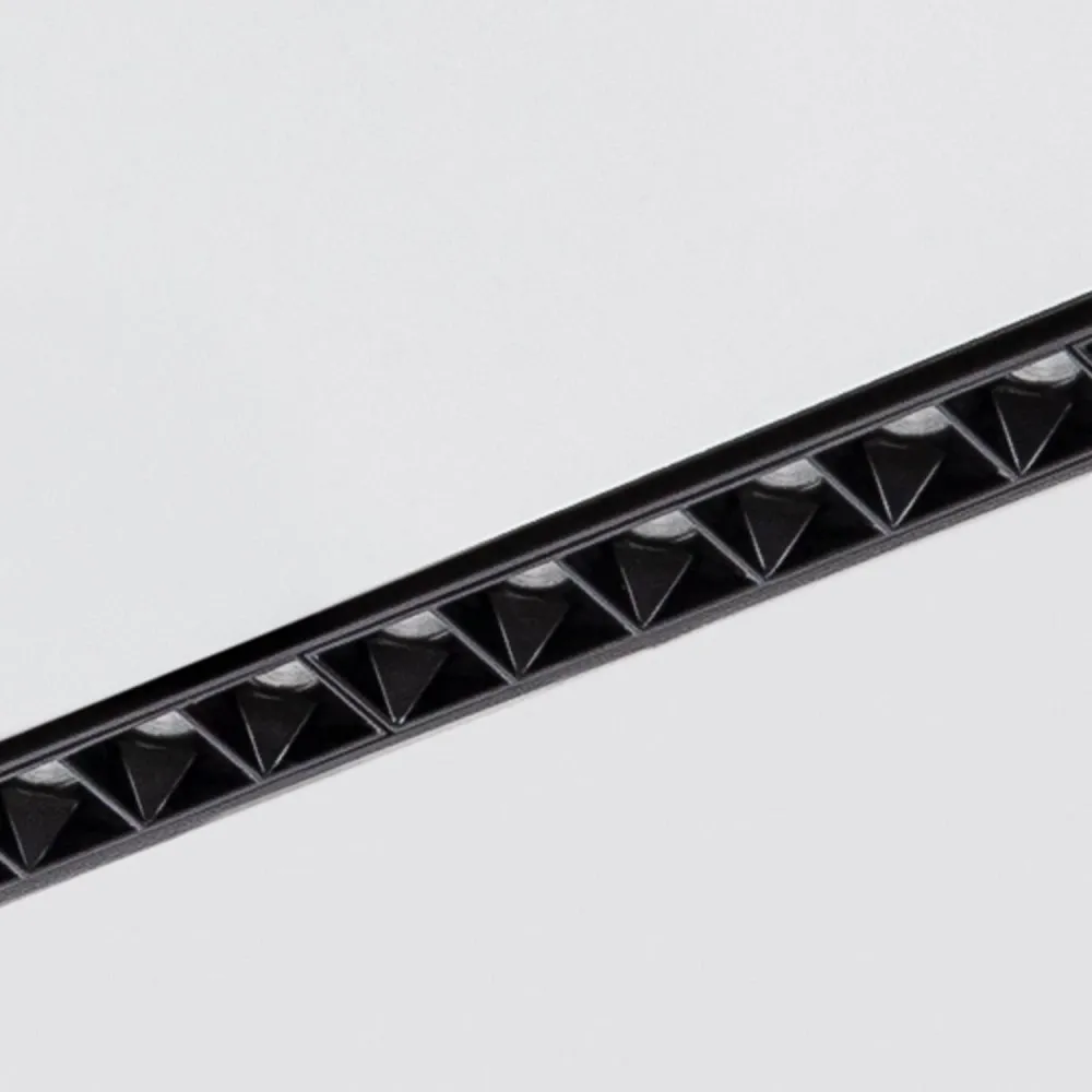 Éclairage LED linéaire sur rail magnétique 20mm, 30W, alimentation 48V pour plafonds suspendus