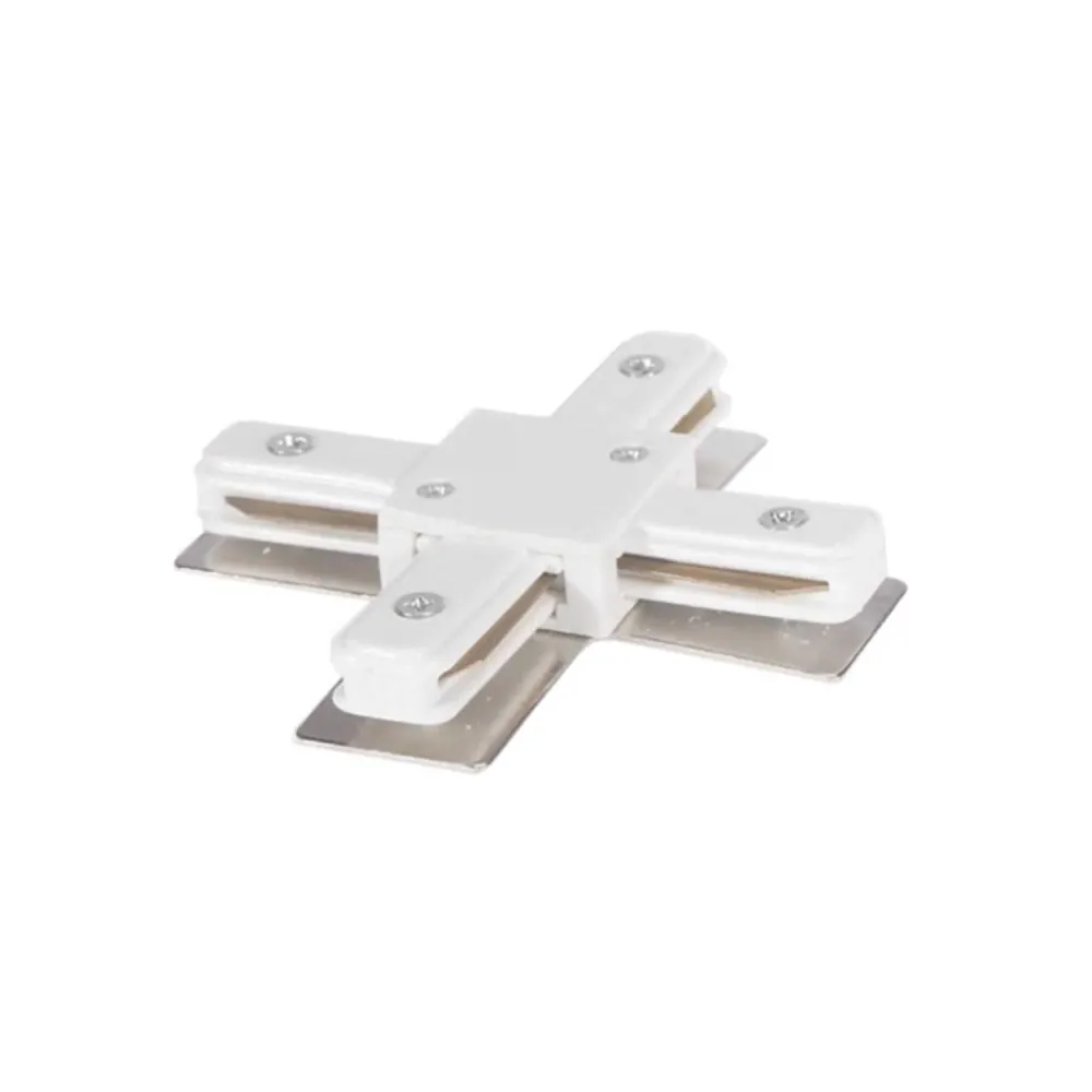 Connecteur X pour Rail Monophasé UltraPower avec éclairage LED