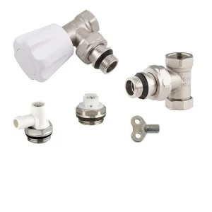 Kit intégral robinet de radiateur manuel