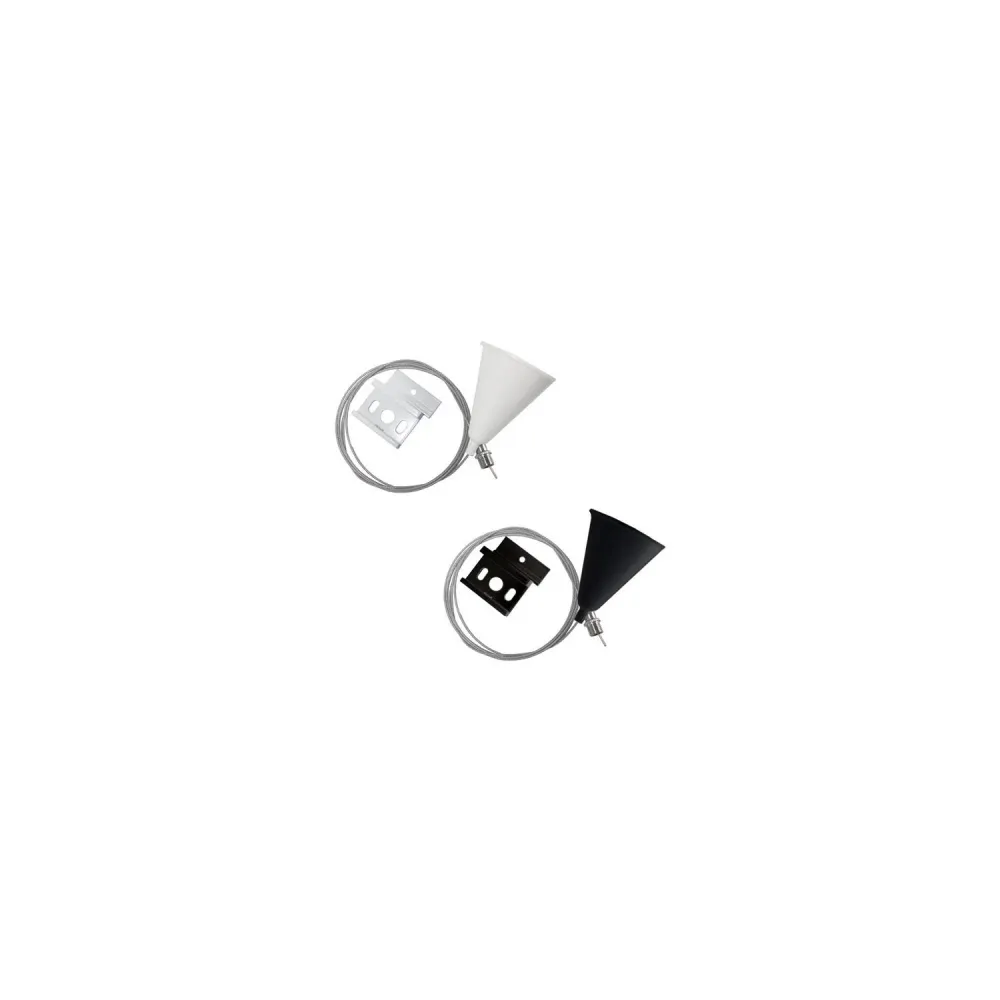 Kit de suspension s'adapte à avec rail monophasé UltraPower pour éclairage LED