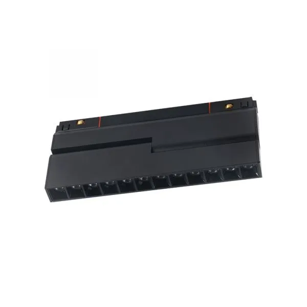 Luminaire magnétique ZAMBELIS 12W DESIGN Noir Sablé