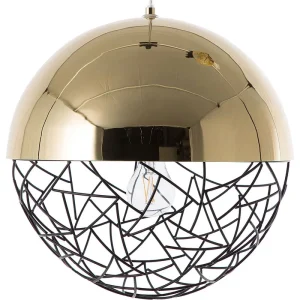 Metal Pendant Lamp Doré PADMA