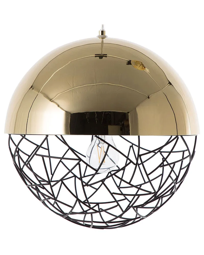 Metal Pendant Lamp Doré PADMA