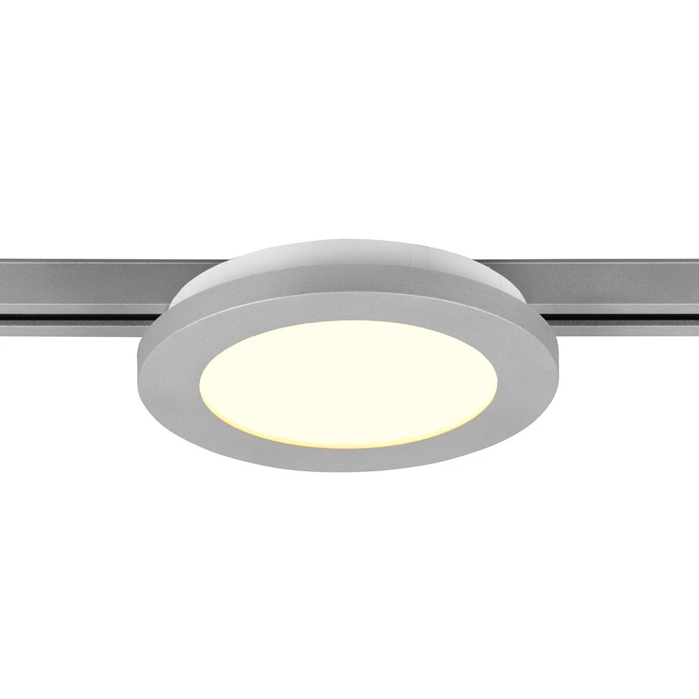 Plafonnier LED Camillus DUOline, Ø 17 cm, titane