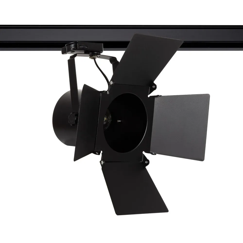 Projecteur à Douille Triphasé sur Rail pour Ampoule LED PAR30 E27