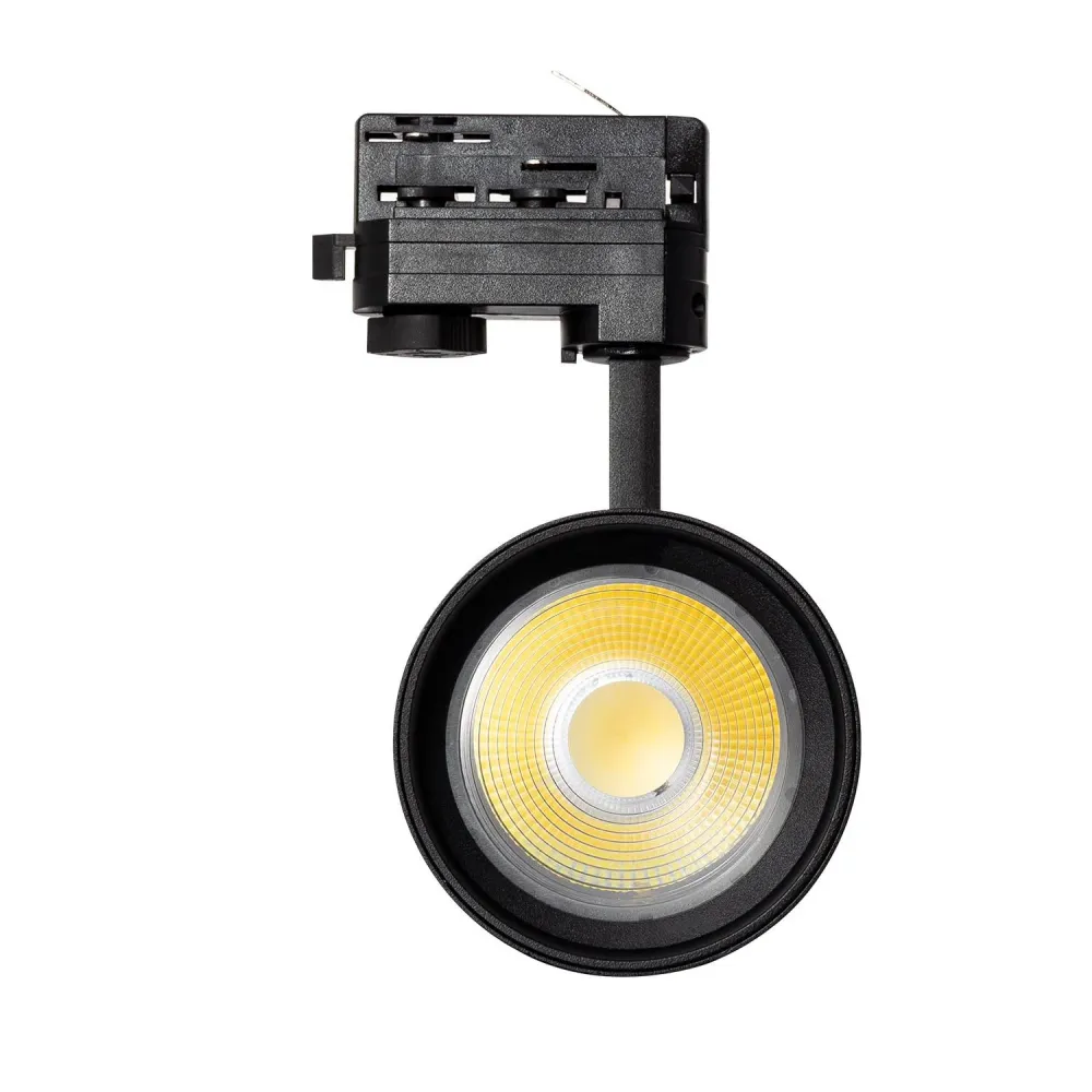 Projecteur LED rail triphasé 40W d'Angelo CCT PHILIPS Xitanium 15-36º Noir