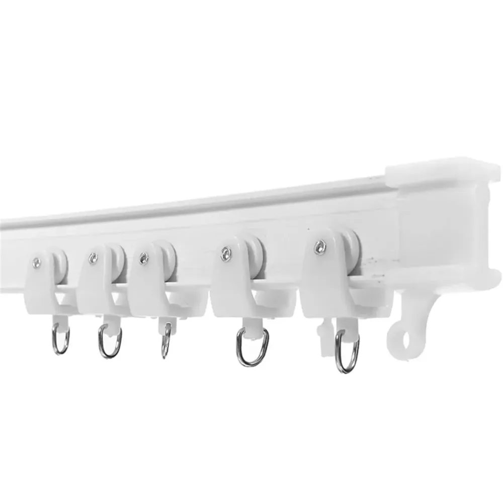 Rail rideau polyvalent et pliable à fixation plafond - 5m IP44 pour salle de bain
