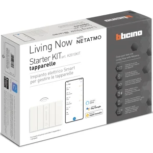 STARTER KIT PER GESTIONE LUCI E TAPPARELLE LIVING NOW BTICINO K2010KIT