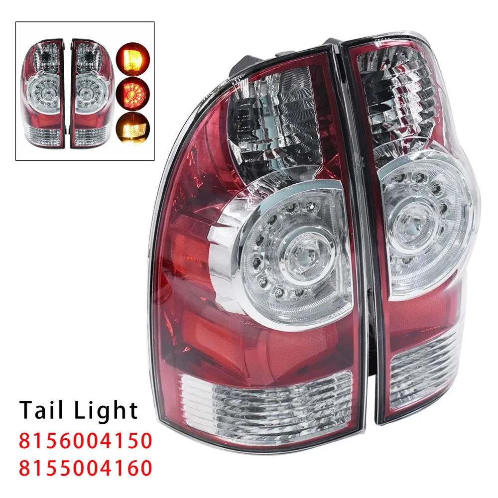 2006-2015 Toyota Tacoma Pre Runner Extended Cab Pickup 4 portes LED feux arrière lampe de freinage 8155004160 8156004150