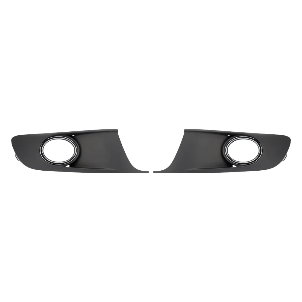 2011-2015 Volkswagen VW Caddy Touran 2 pièces pare-chocs antibrouillard lampe garniture couvre gril Chrome